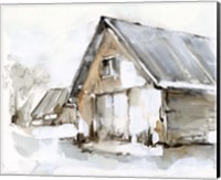 Dilapidated Barn I Fine Art Print