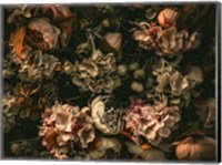 Dark Floral Arrangement Fine Art Print