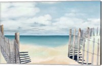 Beach Posts Fine Art Print