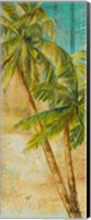 Beach Palm Panel I Fine Art Print