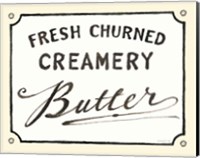 Creamery Butter Fine Art Print