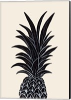 Black Pineapple Fine Art Print