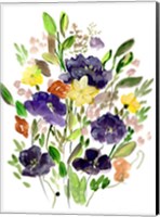 Purple Spring Bunch I Fine Art Print