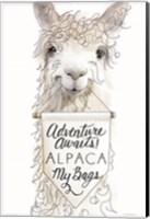 Alpaca My Bags Fine Art Print