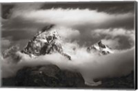 Grand Teton Clouds Fine Art Print