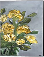 Yellow Farmhouse Bouquet portrait II Fine Art Print