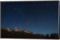 Big Dipper Tetons Fine Art Print