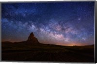 Milky Way over Agathla Peak Fine Art Print
