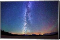 Milky Way Tetons Fisheye Fine Art Print