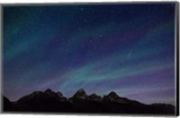 Stars over Teton Range Fine Art Print