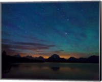 Teton Aurora? Fine Art Print