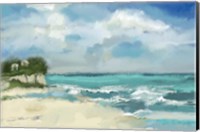 A Perfect Day At The Beach Fine Art Print