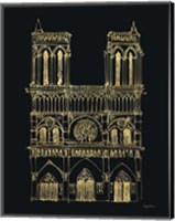 Notre Dame Sketch Fine Art Print