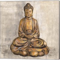 Bronze Buddha Fine Art Print