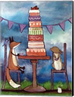 A Very Tall Cake Fine Art Print