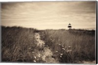 Nantucket Light Sepia Fine Art Print