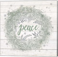 Frosty Peace Sage Silver Fine Art Print