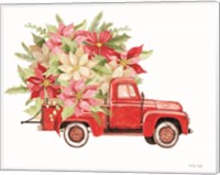 Poinsettia Pickup Fine Art Print