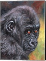 Baby Gorilla86 Fine Art Print