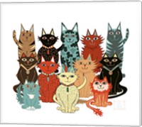 Happy Cats Fine Art Print