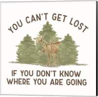 Lost in Woods III-Can't Get Lost Fine Art Print