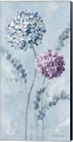 Airy Blooms II Purple Fine Art Print