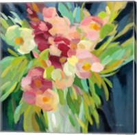 Spring Flowers in a Vase I Fine Art Print