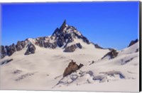 Dente Del Gigante Mountain in the Mont Blanc Massif 2 Fine Art Print