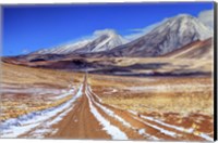 Panoramic View Of the Chiliques Stratovolcano in Chile Fine Art Print