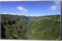 Aerial View Of Koloa, Kauai, Hawaii Fine Art Print