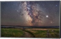 The Galactic Centre of the Milky Way at Grasslands National Park Fine Art Print