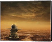 Venera 14 Lander Rests Silently On the Landscape of Venus Fine Art Print