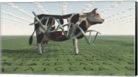 GMO Business Cow Fine Art Print