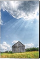 Barn Rays Fine Art Print