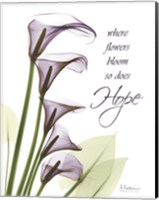 Hope Purple Fine Art Print