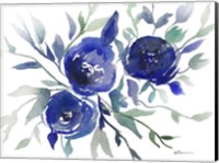 Blue Roses Fine Art Print