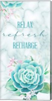 Relax Recharge 1 V2 Fine Art Print
