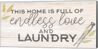 Endless Laundry Fine Art Print