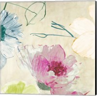 Colorful Floral Composition I (detail) Fine Art Print
