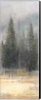 Misty Pines Panel II Fine Art Print