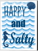 Happy And Salty Fine Art Print