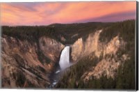 Lower Falls of the Yellowstone River I Fine Art Print