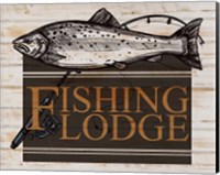Fishing Lodge V2 Fine Art Print