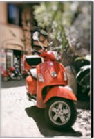 When in Rome Ride A Vespa Fine Art Print