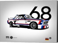 1968 BMW 3.0 CSL Fine Art Print