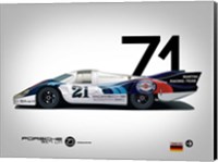 1971 Porsche 917 Martini Rossi Fine Art Print