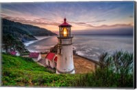 Heceta Head lighthouse Fine Art Print