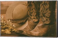 Cowboy Boots V Fine Art Print