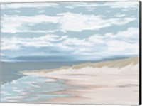 Sand On The Beach Fine Art Print