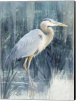 Glacier Heron III Fine Art Print
